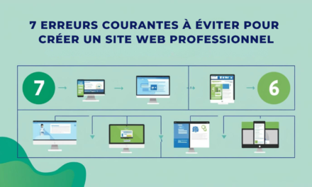 7 erreurs à éviter lors de la création d’un site web professionnel